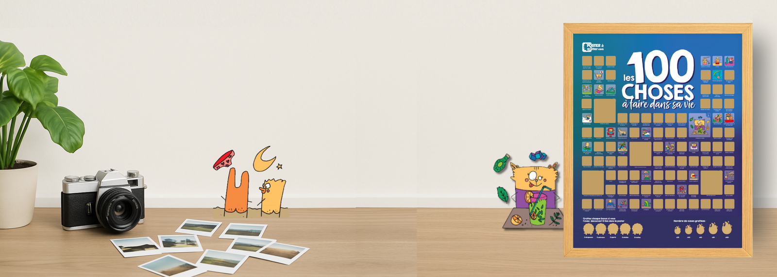 Poster à Gratter 100 Choses à Faire Dans Sa Vie Poster à gratter olfactif : Les 100 Choses à Faire dans Sa Vie